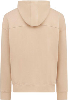 Heren Grafische hoodie (Zand) - 2XL