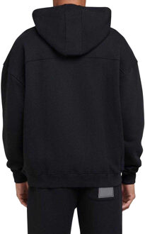 Heren Grafische hoodie (Zwart)