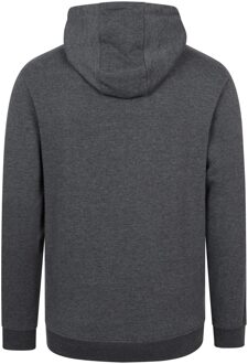 Heren Great British Weather Overhead Hoodie (Charcoal) Houtskool - L