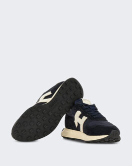 Heren h601 allacciata h patch - maat 42,5 Blauw