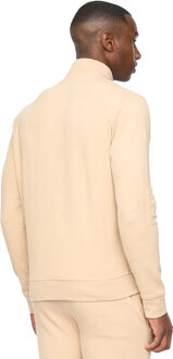 Heren Hannings Volle Rits Jack (Steen) - maat S