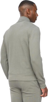 Heren Hannings Volledige Rits Jacket (Olijf)