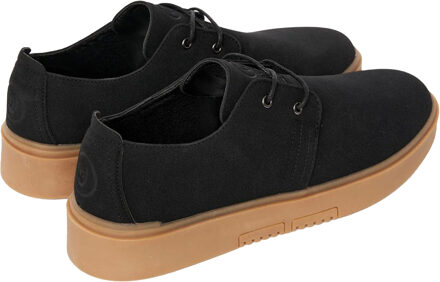 Heren Harehills Suede Schoenen (Zwart)