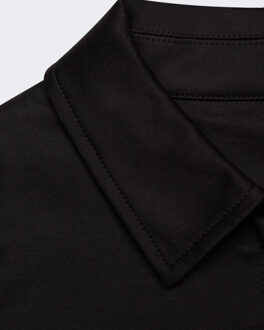 Heren heavy supima overshirt Zwart - L