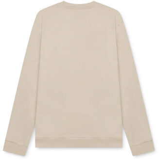 Heren heavy supima sweater Beige - M