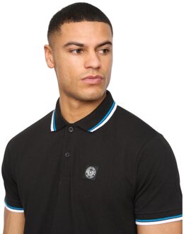 Heren Henalpha Poloshirt (Zwart) - M