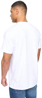 Heren Henclose Katoenen T-shirt (Wit) - maat L