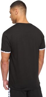 Heren Henjaque T-shirt en Shorts Set (Zwart) - maat XL