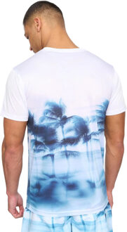 Heren Hennicane T-Shirt (Optisch Wit)