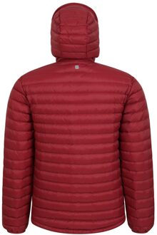 Heren Henry II Extreme Met Dons Gevuld Jasje (Donkerrood)