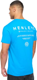 Heren Henstack T-Shirt (Set van 5) (Veelkleurig) - maat XL Groen