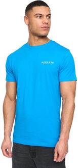 Heren Henycore T-Shirt (Pak van 3) (Wit/blauw/zwart) - maat L