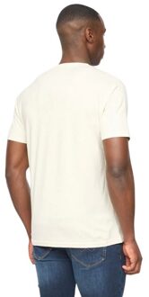 Heren Hexocamo T-shirt (Off White) Gebroken wit - L