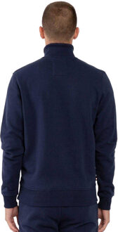 Heren Higgs 2 Sweatshirt met Kwart Ritssluiting (Marine) Navy
