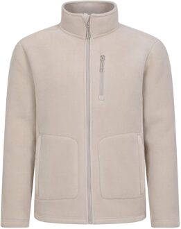 Heren Highland Full Zip Fleece (Beige) - XS