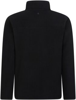 Heren Highland Full Zip Fleece (Zwart) - maat