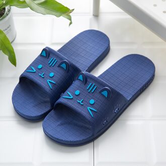 Heren 'Home Binnenshuis Floor Familie Schoenen Douche Sandalen Skidproof Slippers mannen slippers mannen slippers для пляжа тапочки # XP25 marine / 40