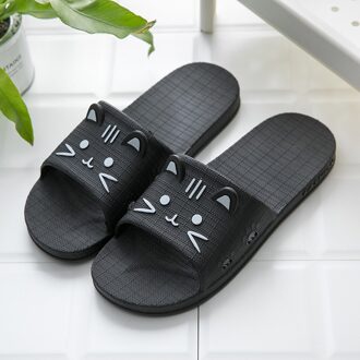 Heren 'Home Binnenshuis Floor Familie Schoenen Douche Sandalen Skidproof Slippers mannen slippers mannen slippers для пляжа тапочки # XP25 zwart / 40