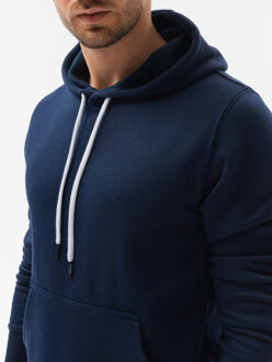 Heren hoodie b979 - maat XL Blauw