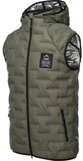 Heren huel gewatteerd primaloft gilet Groen - L