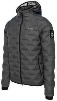 Heren huel primaloft gewatteerd jack Grijs - XXL / XXXL