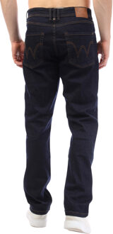 Heren Hydras Rechte Jeans (Blauw) - maat