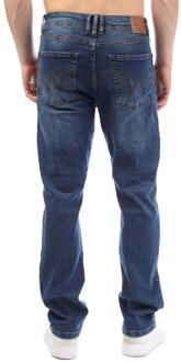 Heren Hydras Rechte Jeans (Blauw)
