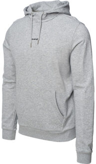 Heren iben logo hoodie - maat L Grijs