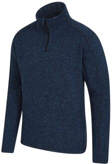 Heren Idris II Half Zip Fleece Top (Marine) - maat XL Navy