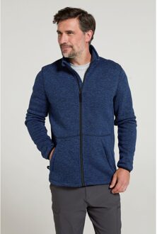Heren Idris III Full Zip Fleecejack (Marine) Navy