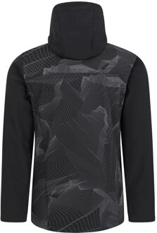 Heren Illuminate II Soft Shell Jas (Zwart) - maat