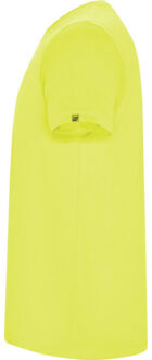 Heren imola sport t-shirt met korte mouwen - maat L Geel