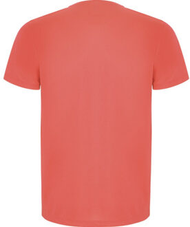 Heren imola sport t-shirt met korte mouwen - maat L Oranje