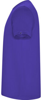 Heren imola sport t-shirt met korte mouwen - maat L Paars