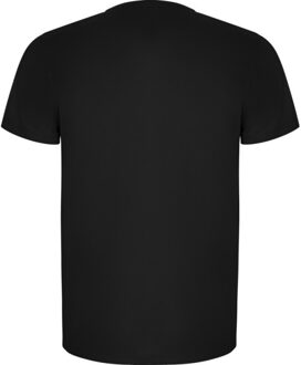 Heren imola sport t-shirt met korte mouwen - maat L Zwart