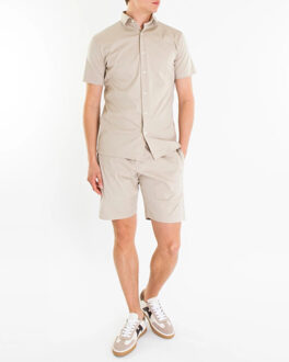 Heren interlock supima shirt Beige - M