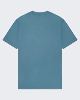 Heren interlock supima t-shirt Blauw - L
