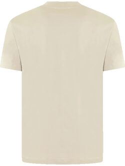 Heren interlock supima t-shirt - maat XXL Beige
