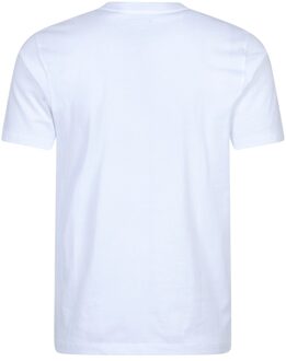 Heren Inverness T-Shirt met Korte Mouwen (Wit) - maat L