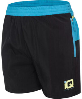 Heren ireno 4 way stretch korte broek - maat L Zwart