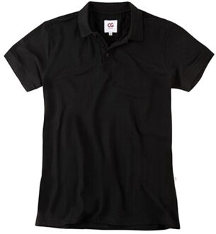 Heren iseo poloshirt Zwart - S