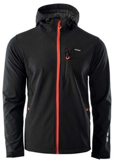 Heren iver soft shell jas Zwart - M