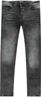 Heren Jeans Dust Super Skinny - Kleur: Black Used - Maat: 28/32