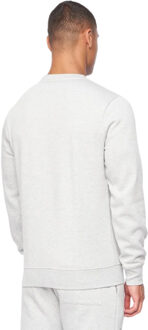 Heren Jennerkins Crew Hals Trui (Grijze Mergel) Grijs - S