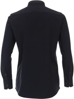 Heren jersey overhemd 123963800 102 blue Blauw - 43 (XL)