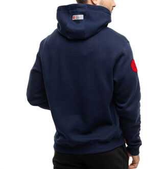 Heren jukon hoodie Blauw - M