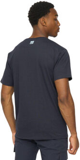 Heren Kematone T-Shirt (Benzine) Blauw - L
