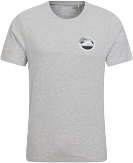 Heren Keswick Mountain Katoenen T-Shirt (Grijs) - XL
