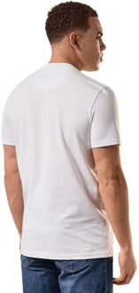 Heren Keyte T-shirt met grafische print (Wit) - L