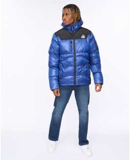 Heren Kings Will Dream Ascend Puffer Jacket in Blauw - XL
